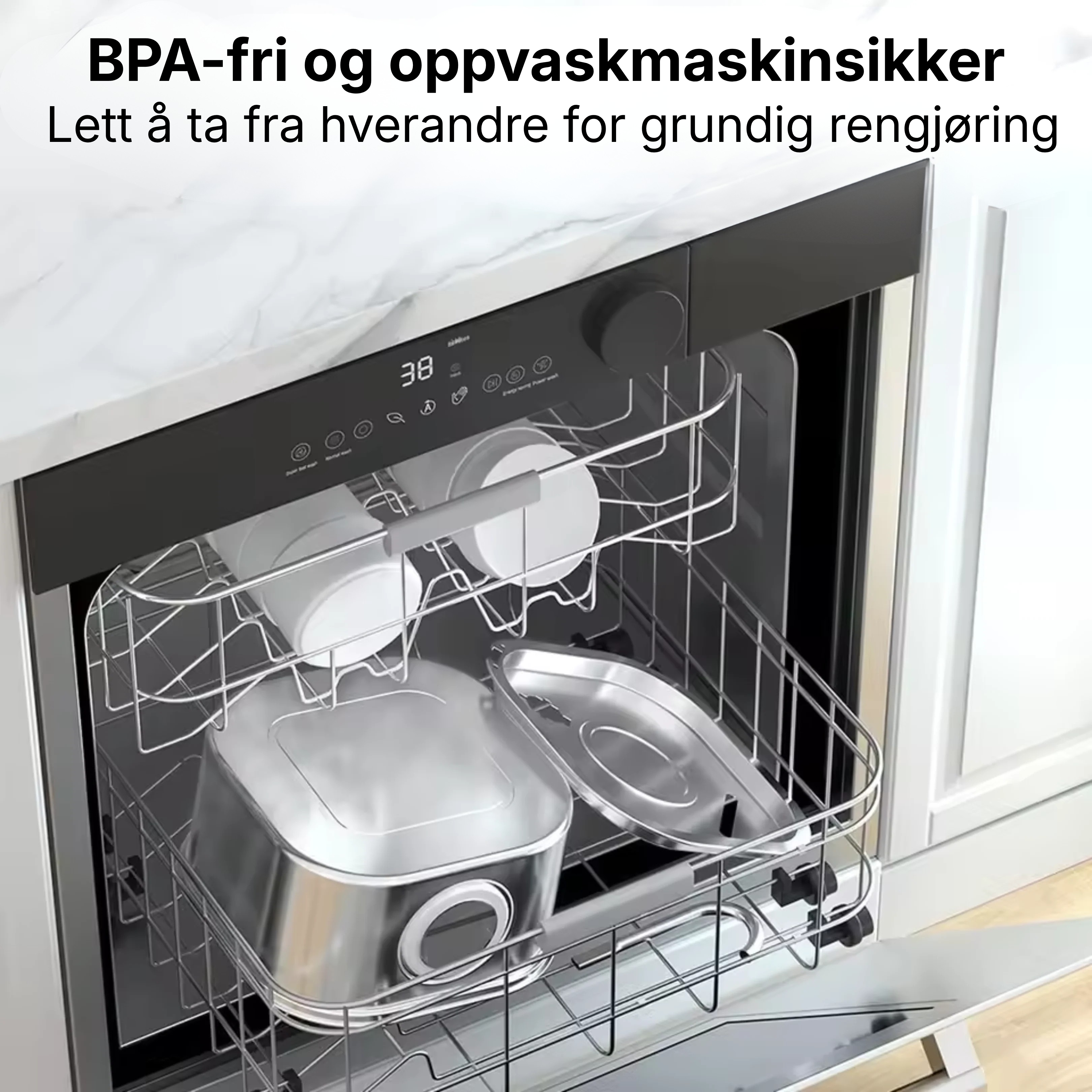 Kattellas Vannfontene i Rustfritt Stål